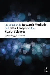 Introduction to Research Methods and Data Analysis in the Health Sciences_cover