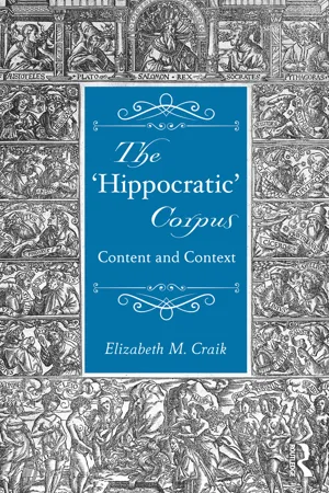 The 'Hippocratic' Corpus