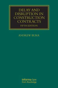 Delay and Disruption in Construction Contracts_cover