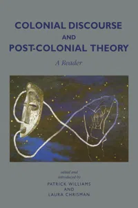 Colonial Discourse and Post-Colonial Theory_cover