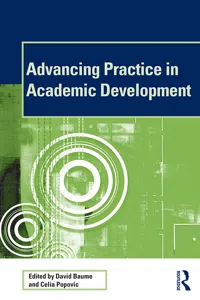 Advancing Practice in Academic Development_cover