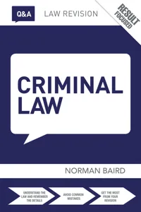 Q&A Criminal Law_cover