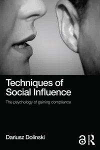 Techniques of Social Influence_cover