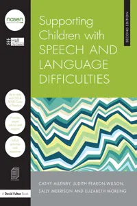 Supporting Children with Speech and Language Difficulties_cover