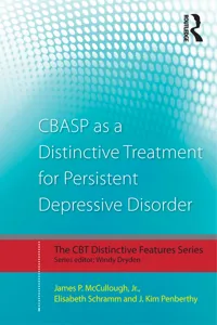 CBASP as a Distinctive Treatment for Persistent Depressive Disorder_cover