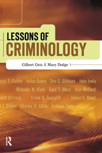 Lessons of Criminology_cover