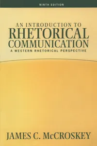 An Introduction to Rhetorical Communication_cover