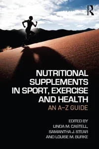 Nutritional Supplements in Sport, Exercise and Health_cover