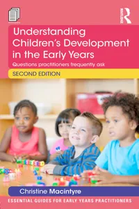 Understanding Children's Development in the Early Years_cover