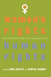 Women's Rights, Human Rights_cover