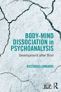 Body-Mind Dissociation in Psychoanalysis_cover