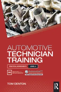 Automotive Technician Training: Practical Worksheets Level 3_cover