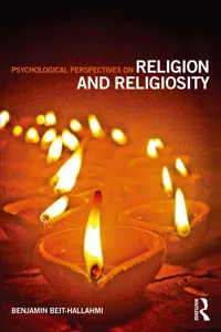 Psychological Perspectives on Religion and Religiosity_cover