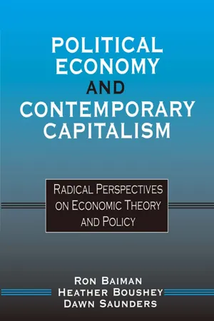 Political Economy and Contemporary Capitalism