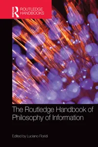 The Routledge Handbook of Philosophy of Information_cover