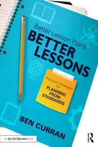 Better Lesson Plans, Better Lessons_cover