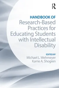 Handbook of Research-Based Practices for Educating Students with Intellectual Disability_cover