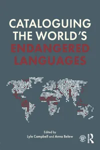 Cataloguing the World's Endangered Languages_cover