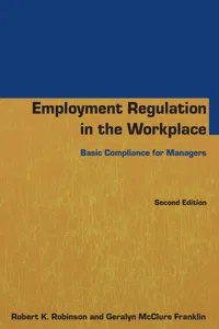 Employment Regulation in the Workplace_cover