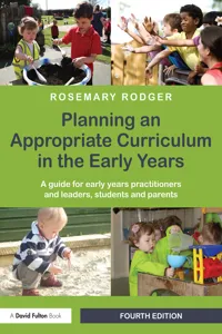 Planning an Appropriate Curriculum in the Early Years_cover