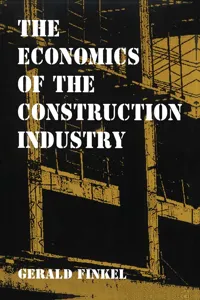 The Economics of the Construction Industry_cover