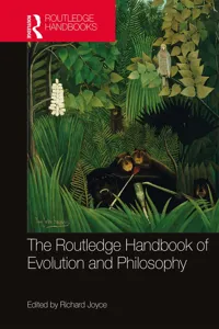 The Routledge Handbook of Evolution and Philosophy_cover