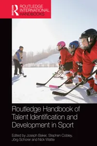 Routledge Handbook of Talent Identification and Development in Sport_cover