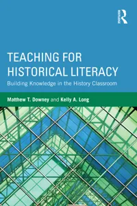 Teaching for Historical Literacy_cover