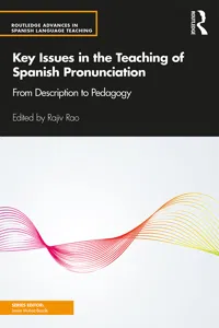 Key Issues in the Teaching of Spanish Pronunciation_cover