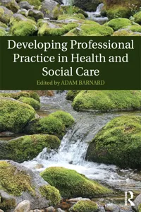 Developing Professional Practice in Health and Social Care_cover