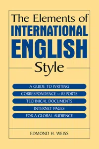 The Elements of International English Style_cover