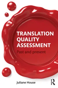 Translation Quality Assessment_cover