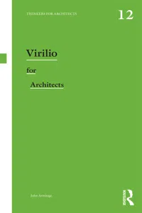 Virilio for Architects_cover