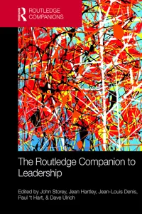 The Routledge Companion to Leadership_cover