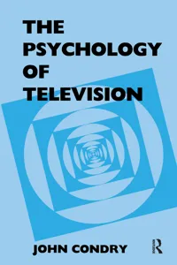 The Psychology of Television_cover