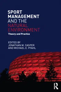 Sport Management and the Natural Environment_cover