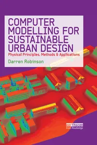 Computer Modelling for Sustainable Urban Design_cover