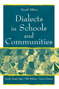 Dialects in Schools and Communities_cover
