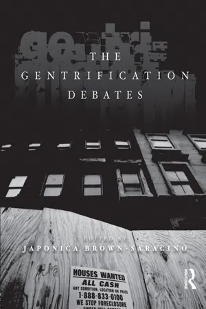 The Gentrification Debates