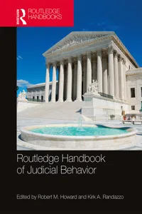 Routledge Handbook of Judicial Behavior_cover