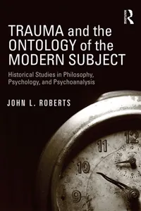 Trauma and the Ontology of the Modern Subject_cover