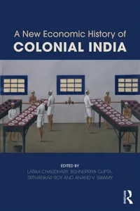A New Economic History of Colonial India_cover