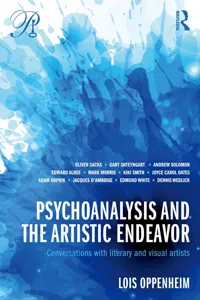 Psychoanalysis and the Artistic Endeavor_cover