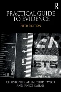 Practical Guide to Evidence_cover