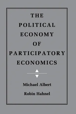 The Political Economy of Participatory Economics