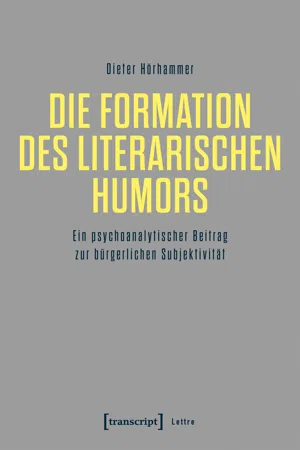 Die Formation des literarischen Humors