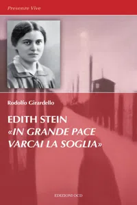 Edith Stein «In grande pace varcai la soglia»_cover