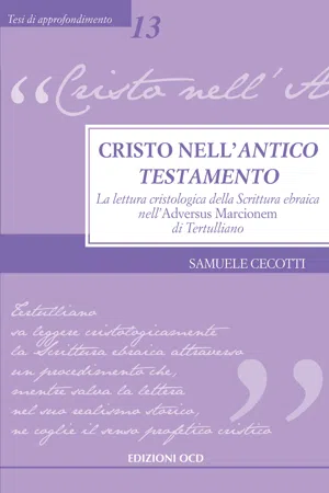 Cristo nell'Antico Testamento