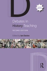 Debates in History Teaching_cover