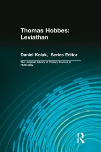 Thomas Hobbes: Leviathan_cover